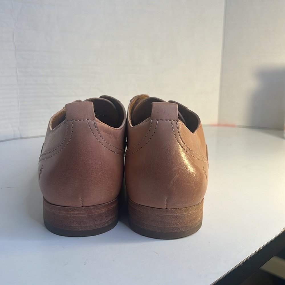 Frye Grace CVO Slip on Oxfords Womens Size 10 M Pale Blush Leather Casual Shoes - Picture 4 of 11